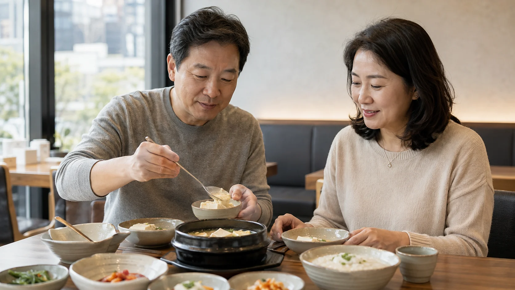 임플란트 수술 후 고기에 맞는 부드러운 식사