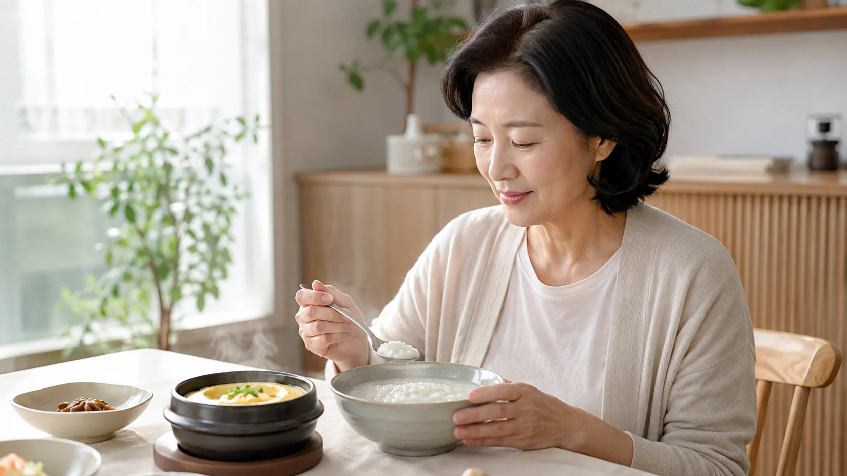 임플란트 수술 후 식사 준비 과정