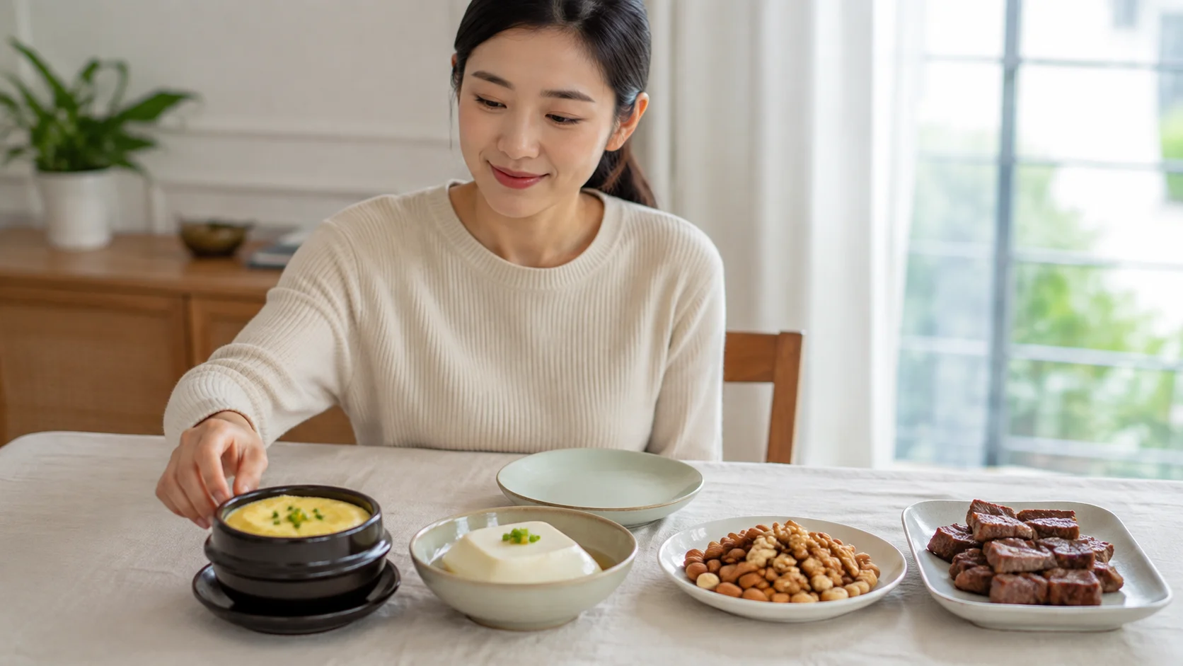 임플란트 수술 당일 음식에 맞는 부드러운 식사