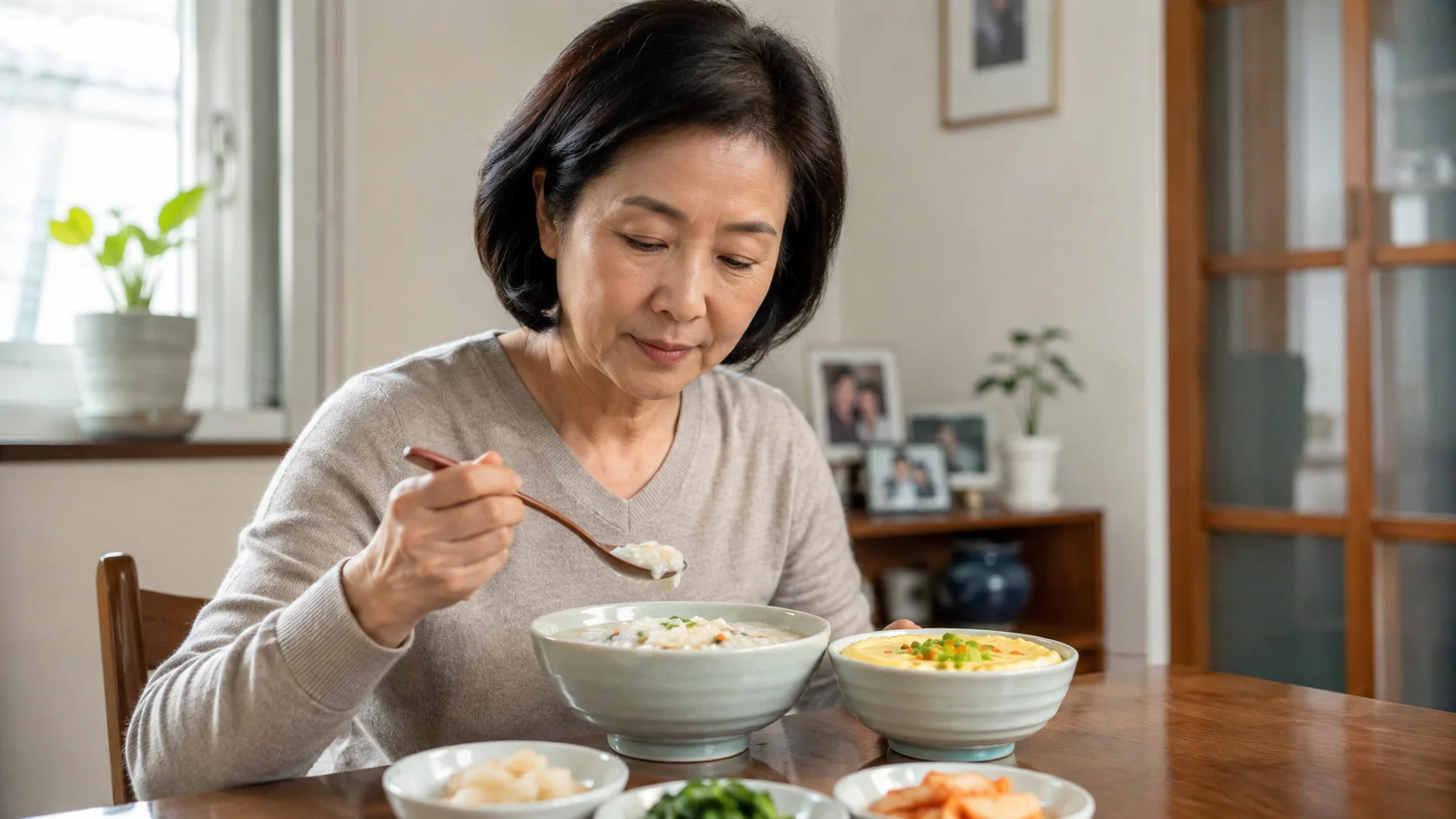 임플란트 수술 후 계란 준비 과정