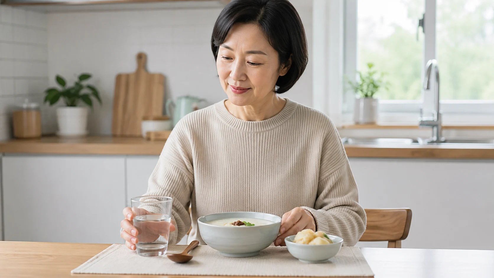 임플란트 수술 후 식사에 맞는 부드러운 식사