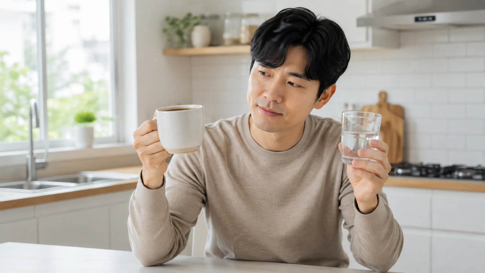 임플란트 수술 후 빨대 준비 과정